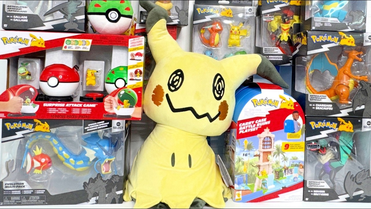 ASMR Massive POKEMON Figure Unboxing & Oddly Satisfying Review by CoolToys