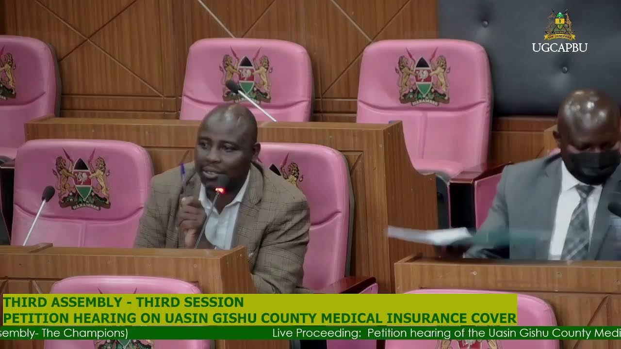 THIRD ASSEMBLY - PETITION HEARING ON COUNTY MEDICAL INSURANCE COVER