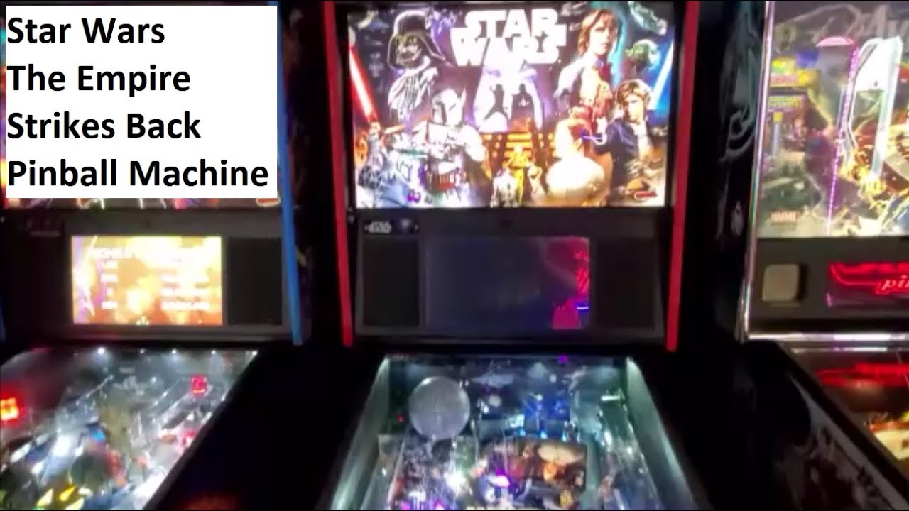 The Empire Strikes Back Pinball Machine, The Game Station Arcade, Disney's Contemporary Resort