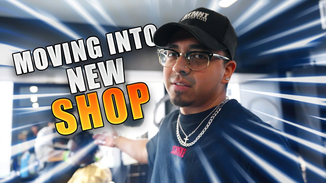 MOVING INTO A NEW BARBERSHOP!