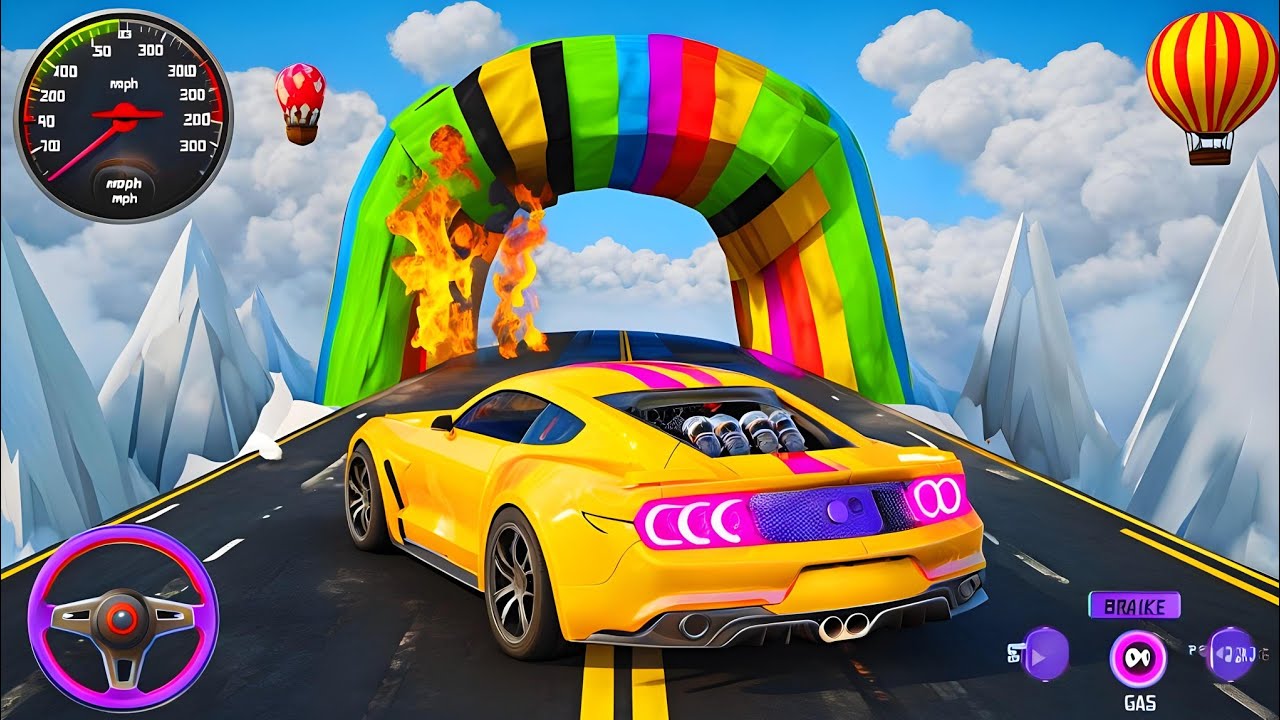 Master Mega Ramp Car Stunt - Android Gameplay