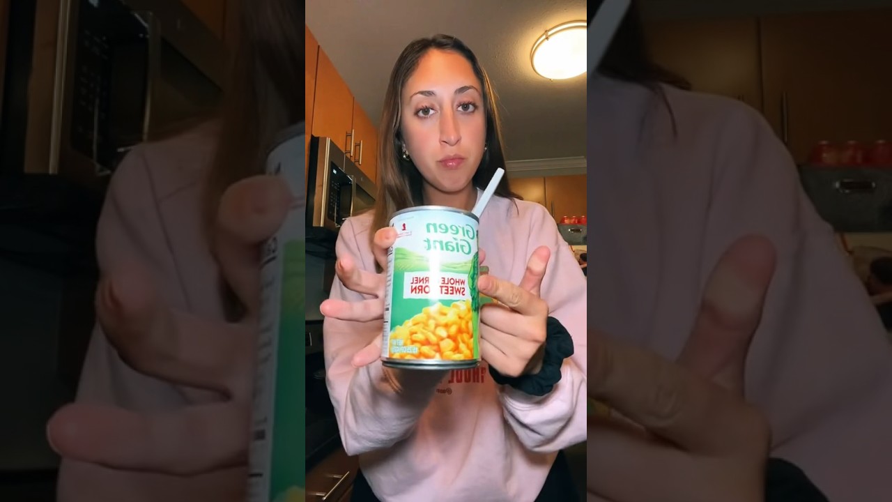 Canned corn is an elite snack
