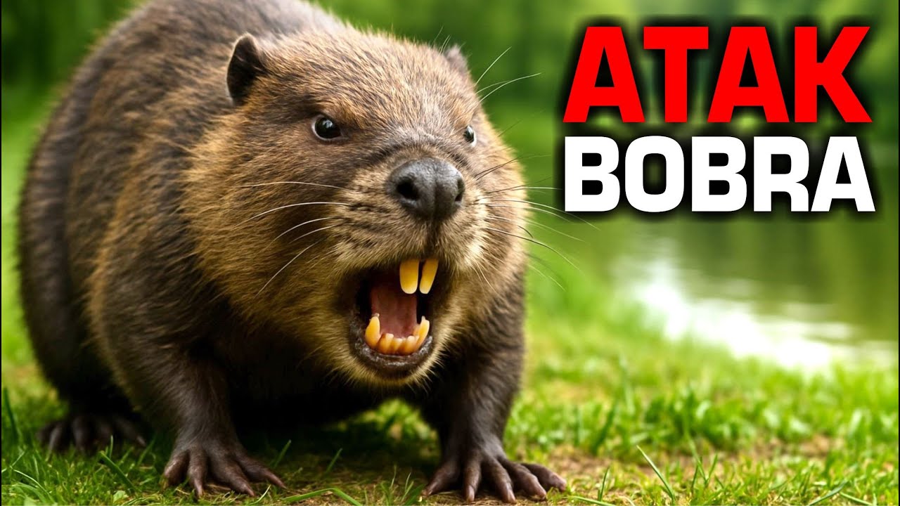 Nagły atak bobra i bolesne skutki...