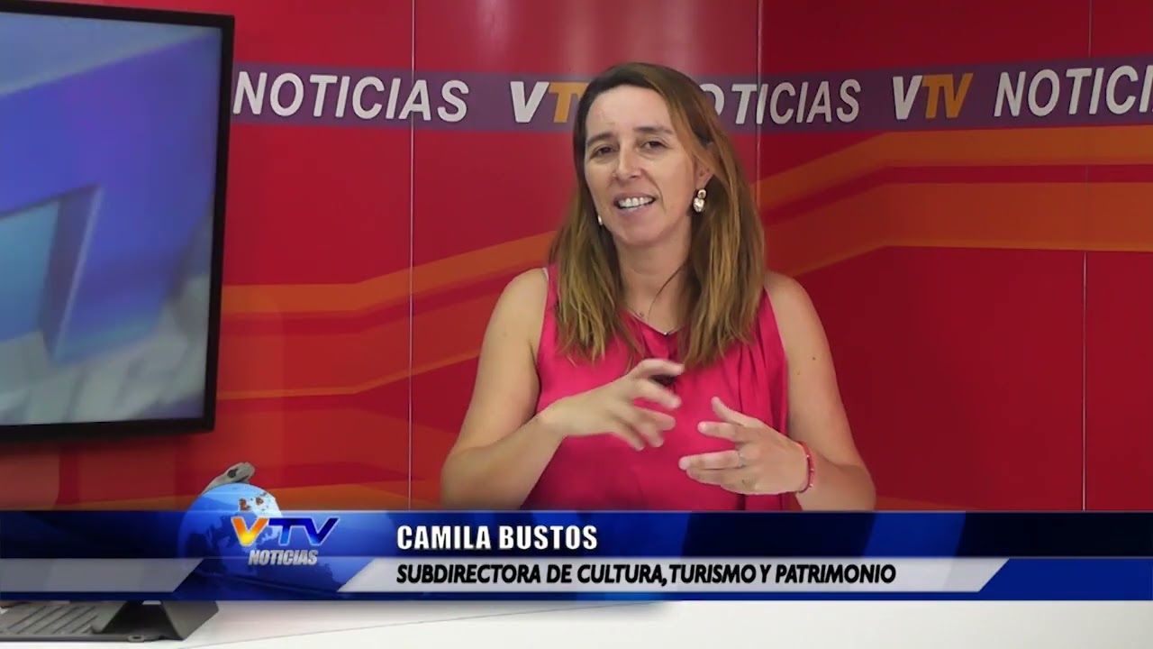 Entrevista VTV Camila Bustos - Subdirectora de cultura, turismo y patrimonio