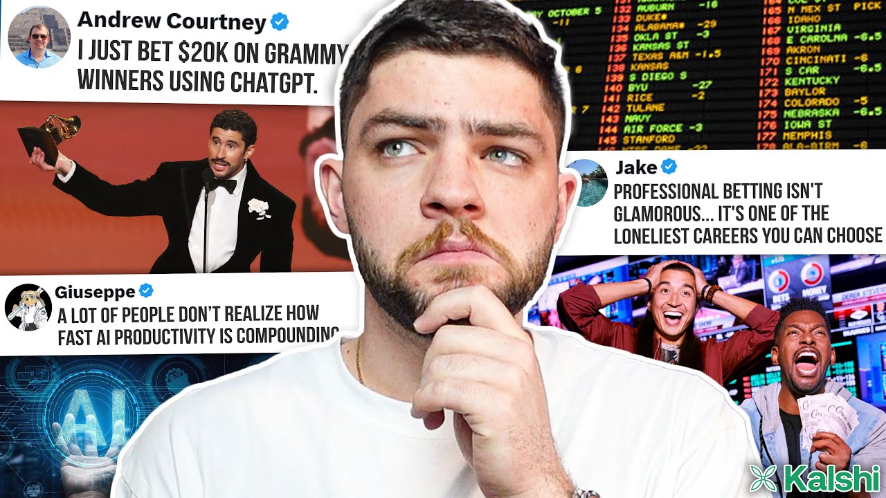 How AI Is Reshaping Betting, the Harsh Reality of Going Pro & More | Presented by Kalshi