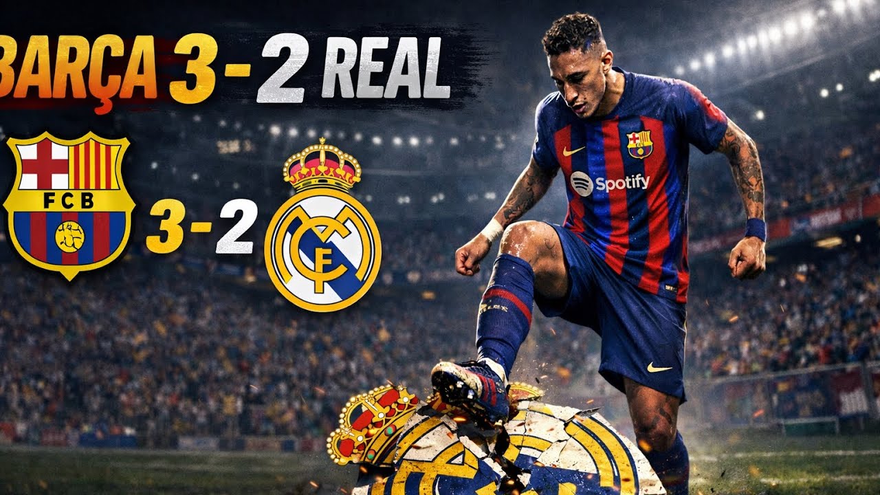 BARCELONE TOUYE REAL MADRID (3-2) ! XABI ALONSO NAN GWO PWOBLÈM 