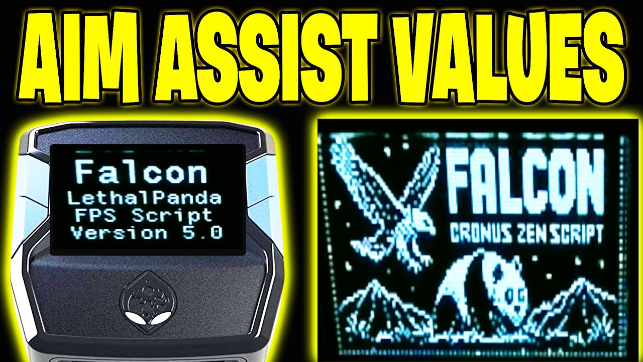 BEST Cronus Zen Script Aim Assist Values Falcon v5 (PS5 + XBOX + PC)