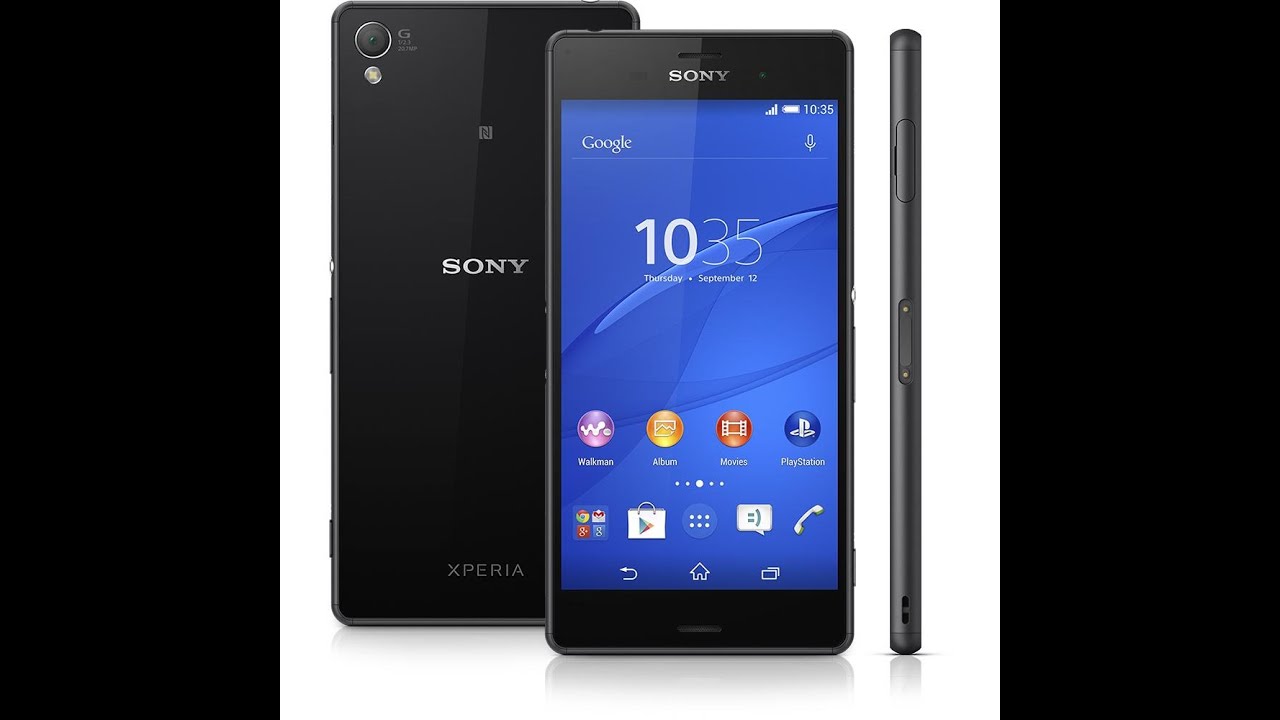 SONY Xperia Z3-Kutu açılımı