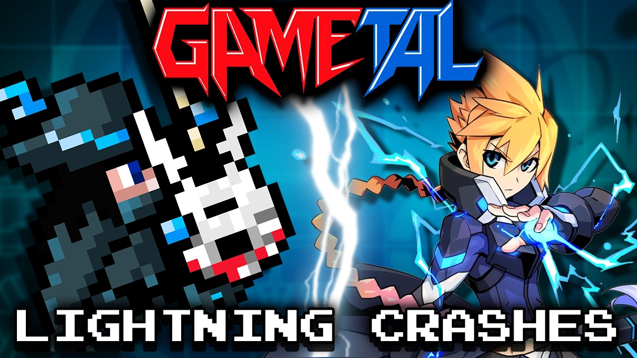 Lightning Crashes / Dancing in the Chaotic Night (Azure Striker Gunvolt 1 & 2) - GaMetal Remix