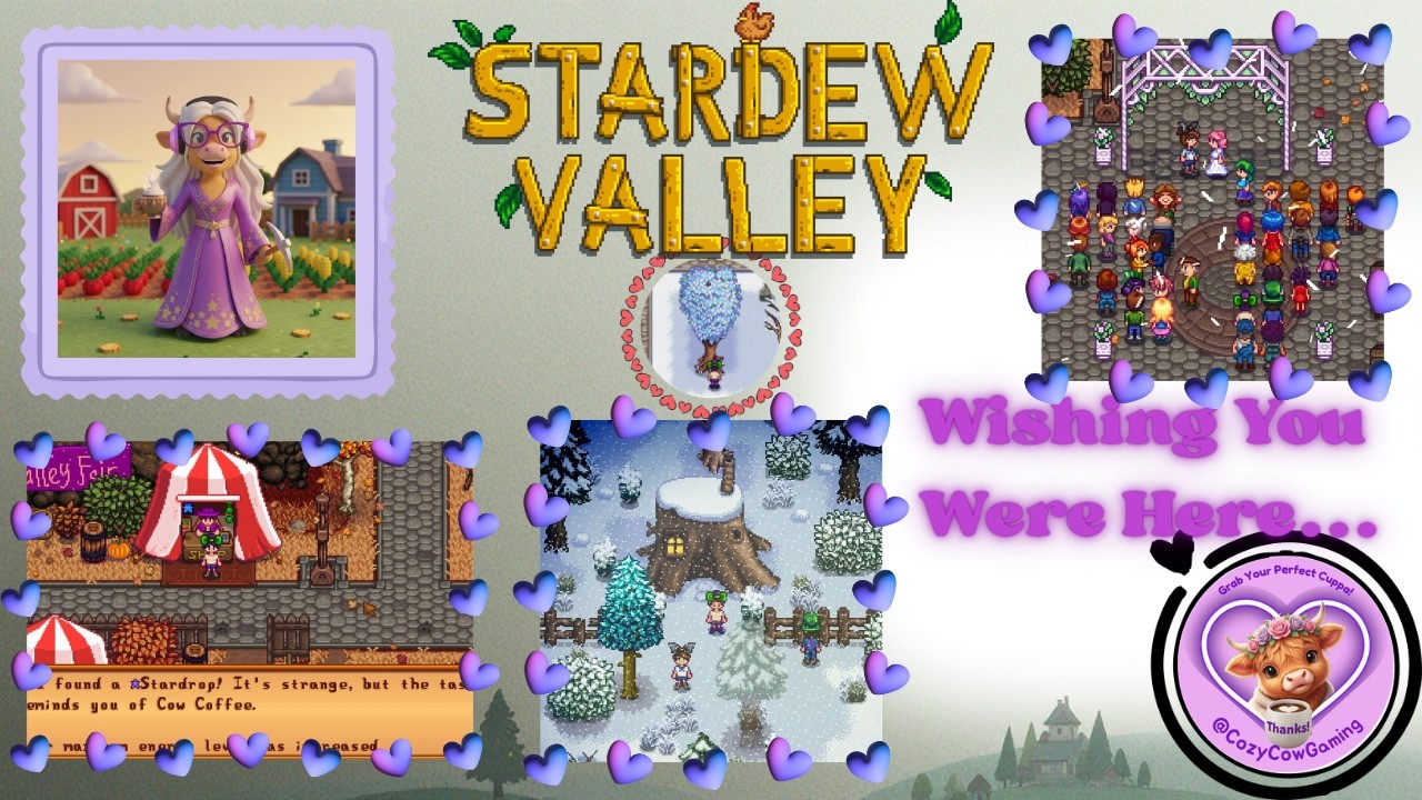 Stardew Valley on Sat @ 9am with @CozyCowGaming