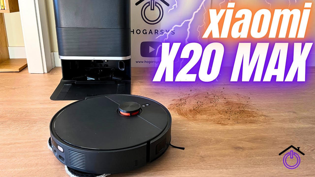 XIAOMI X20 MAX El Mejor Robot aspirador Xiaomi 2025| ¿Merece la pena?