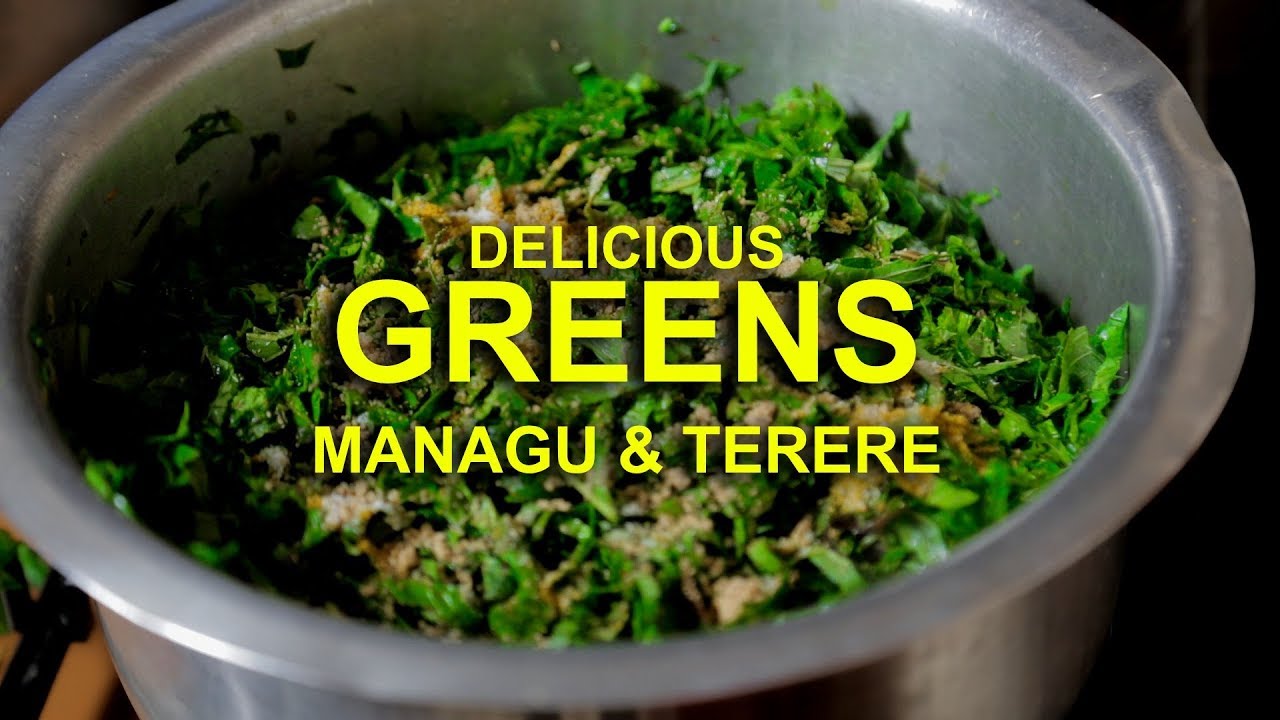 PIKA NA RAYCH - How to cook mboga za kienyeji | Managu | Terere | african nightshade & amaranthus