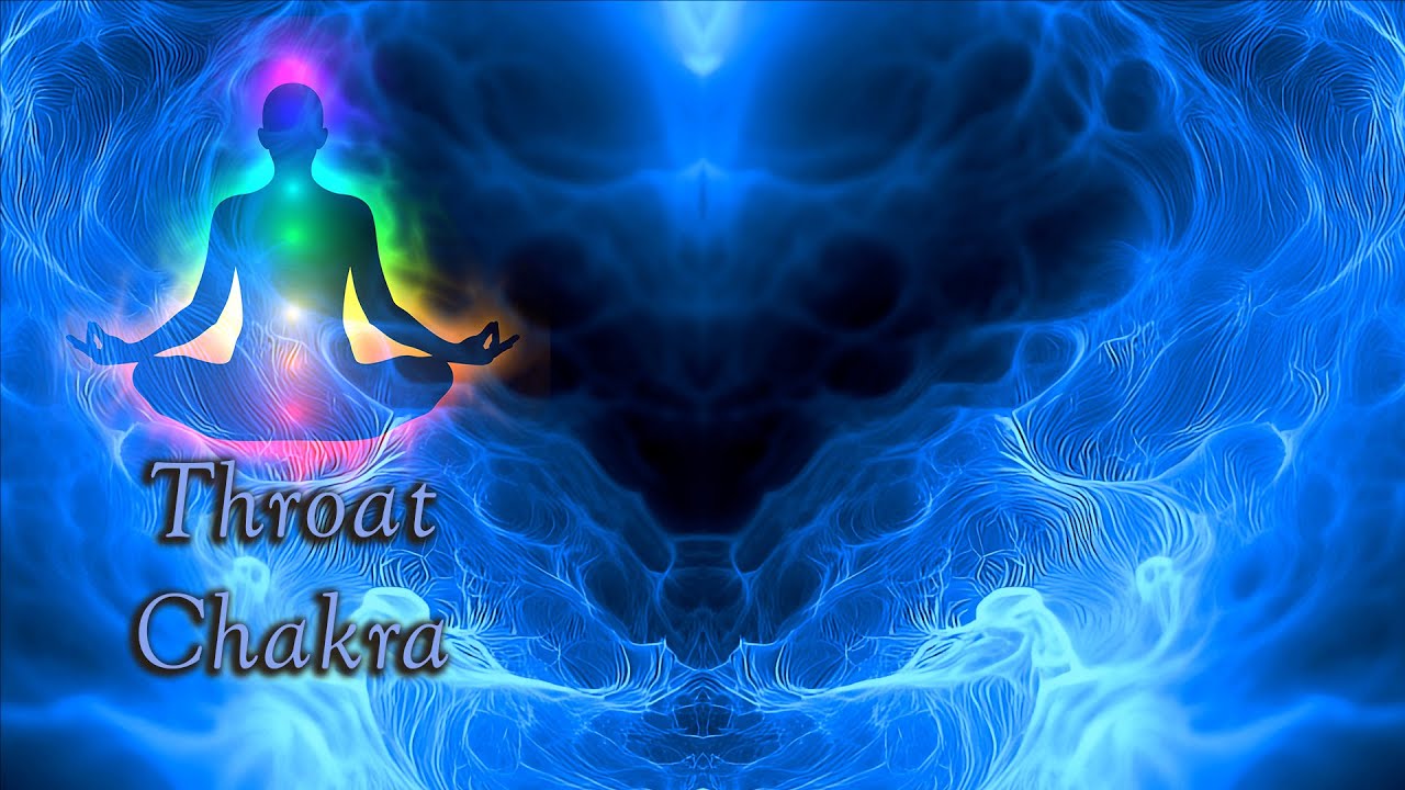 THROAT CHAKRA (Blue Vibes) Color and Audio Frequency Healing and Nurturing