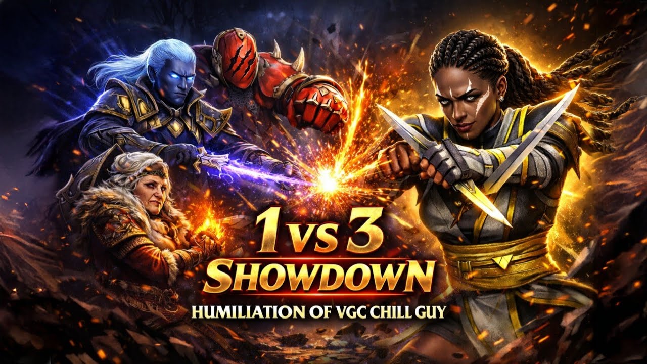 NONNA Joker Had No Chance 💀 | Humiliation of VGC Chill Guy | Shadow Fight Arena Telugu #sfatelugu