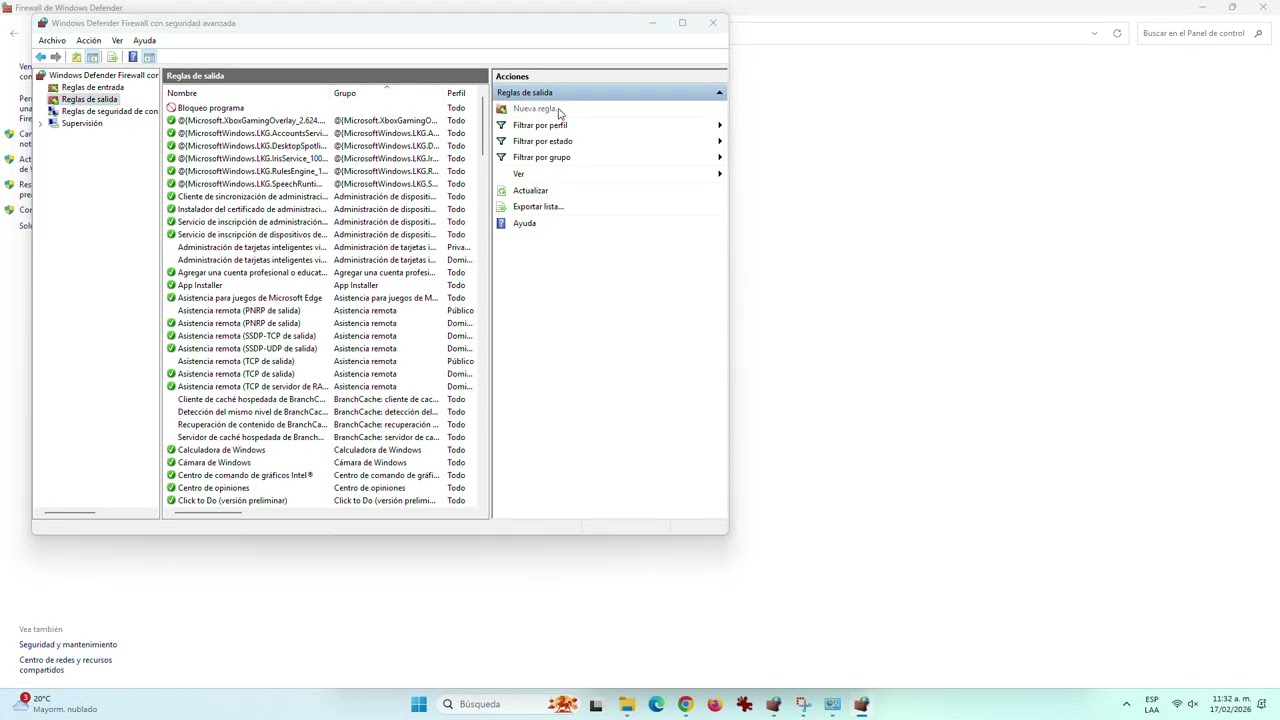 bloqueo microsoft