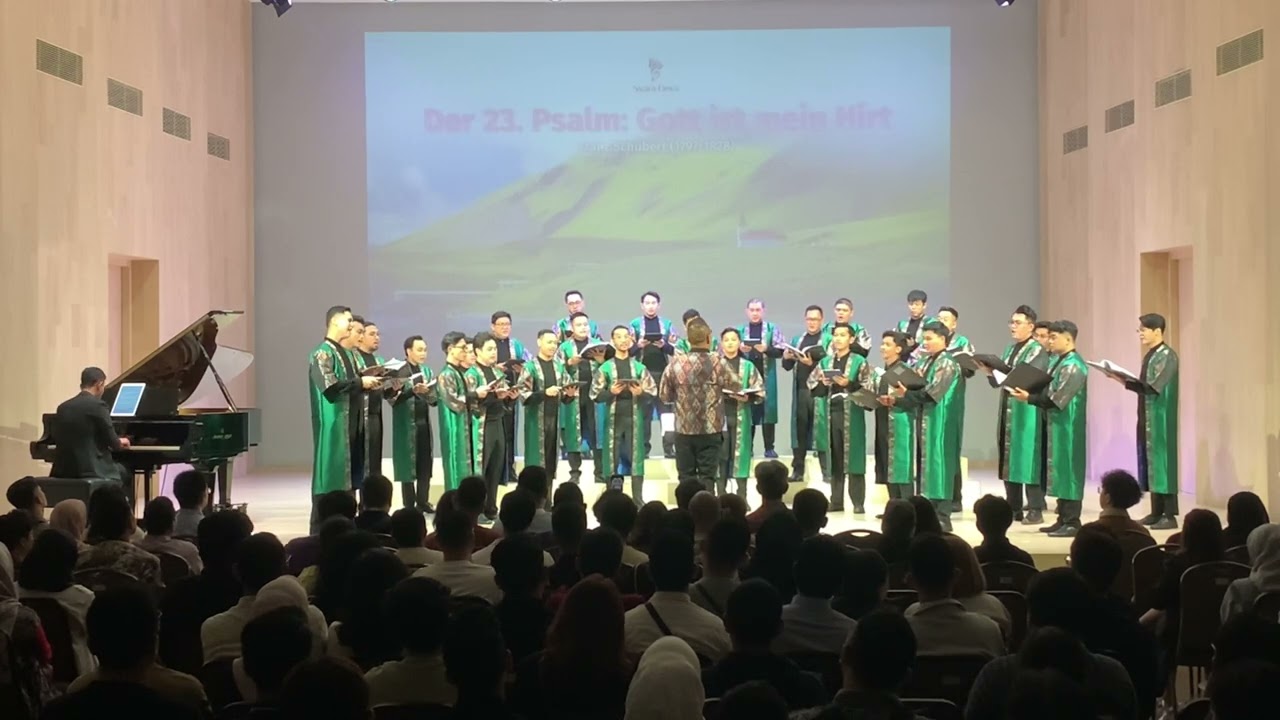 Der 23. Psalm - Franz Schubert (Performed by Svara Deva Male Choir - A.Bambang Jusana)