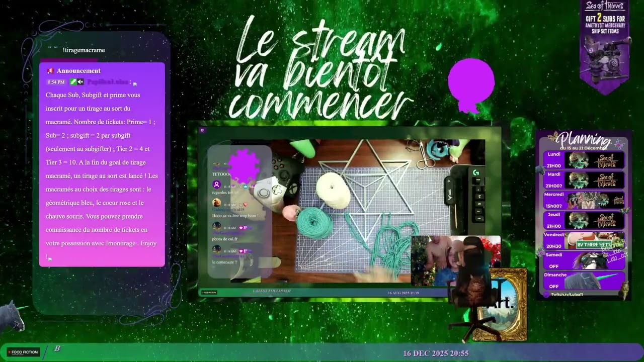 VOD On va le pêcher ce megalodon? | DROP | 500 Follow date Event WTF SOT ! |  16dec2025