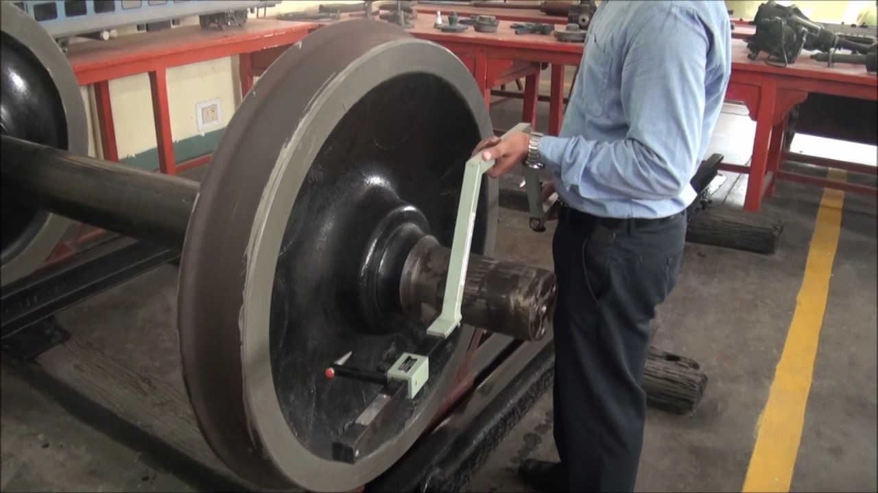 How to use Wheel Diameter Gauge to measure wheel diameter of Railway Rolling stock