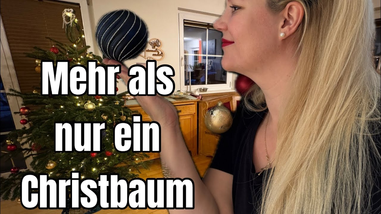 Unser Weihnachtsvideo 🎄 Christbaum schmücken & Dinner mit meinen Eltern