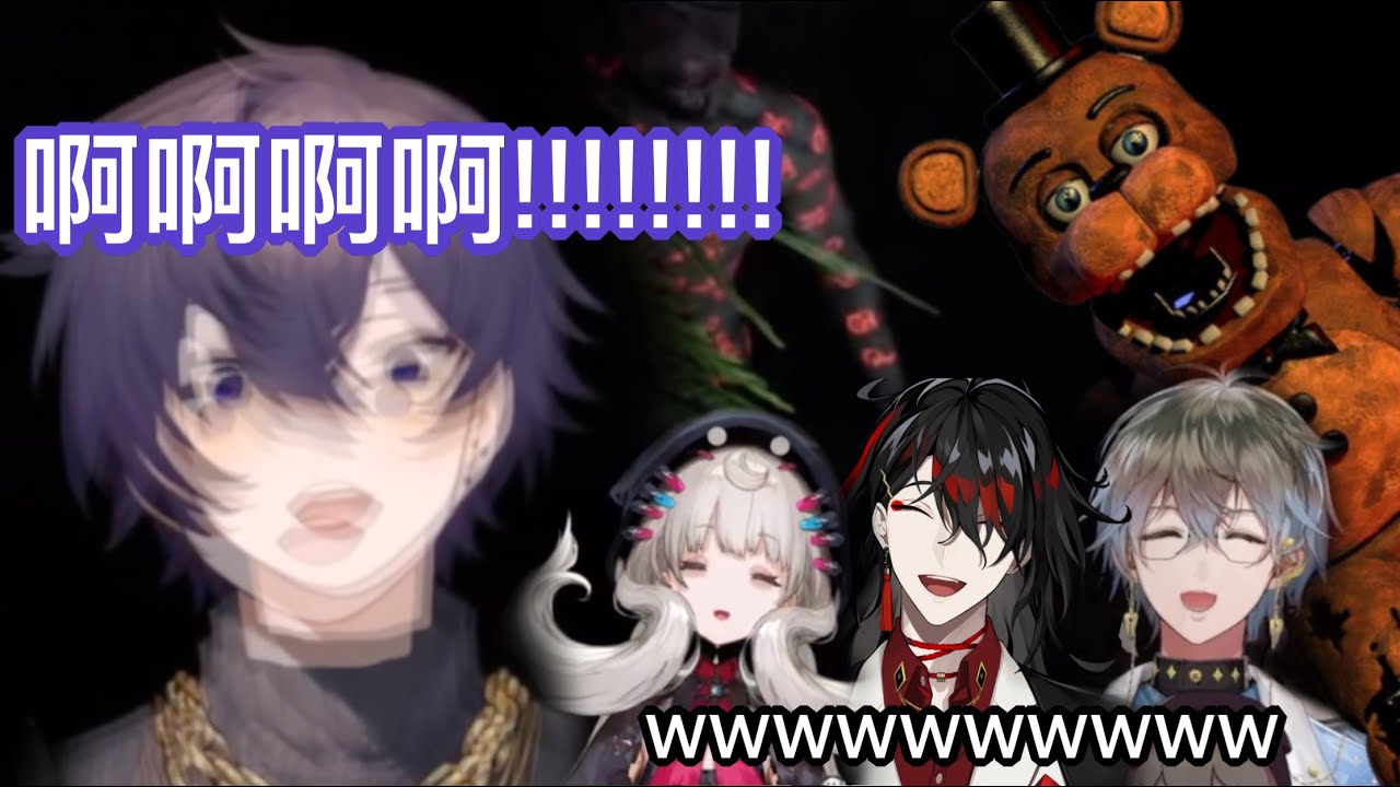 【彩虹社EN中字】無聲狂笑＋FNAF創傷後遺症