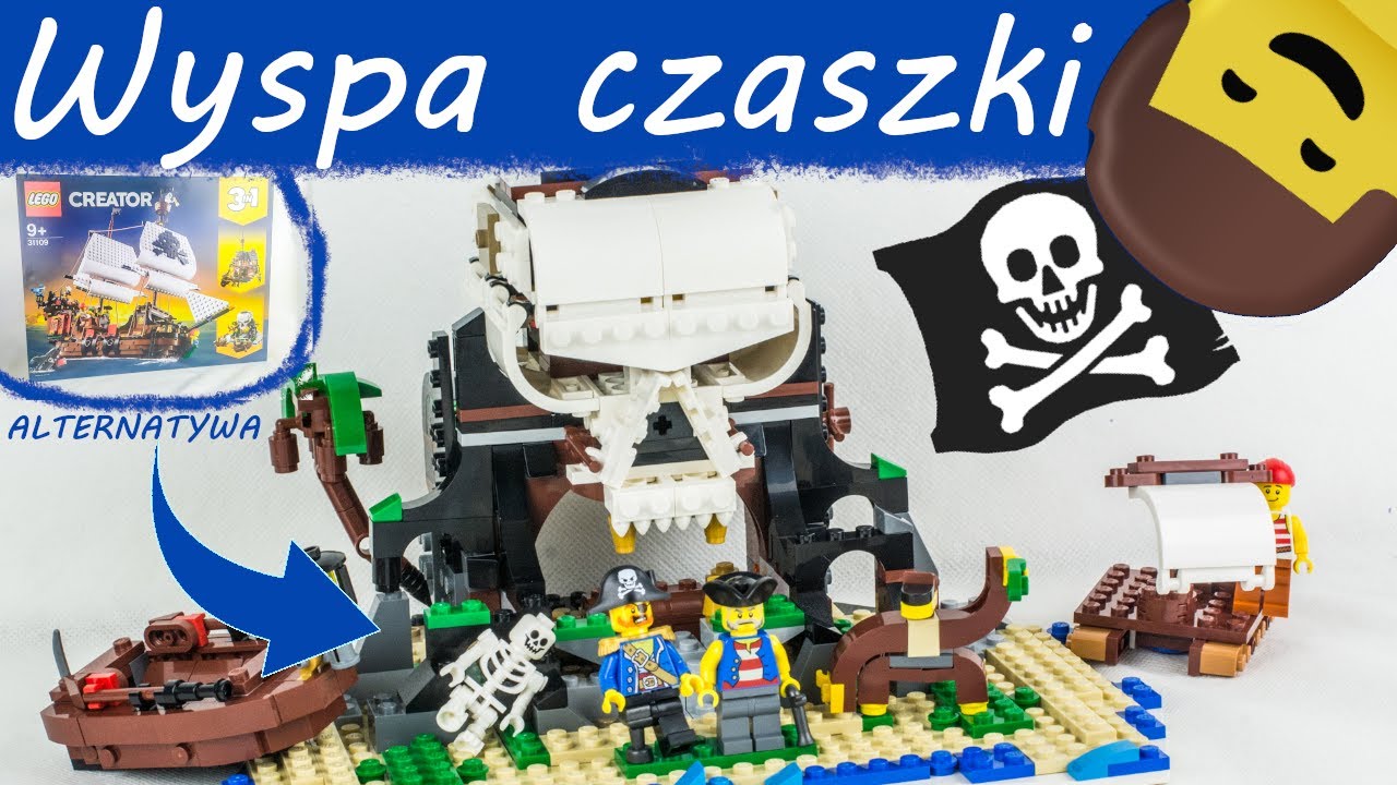 LEGO CREATOR 31109 / Wyspa czaszki / Alternatywne konstrukcje