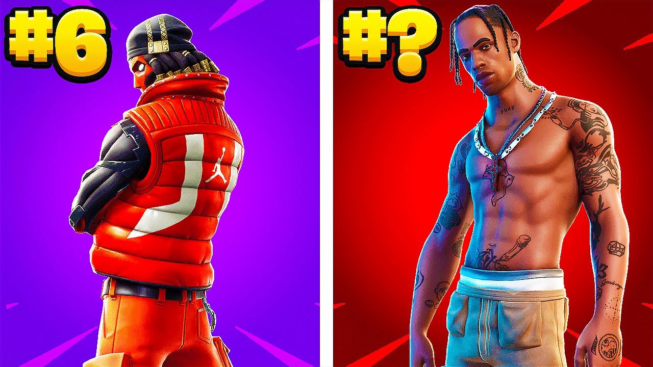The SWEATIEST Fortnite Male Skins of 2021