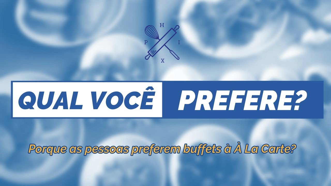 QUAL É MELHOR? BUFFET OU À LA CARTE?