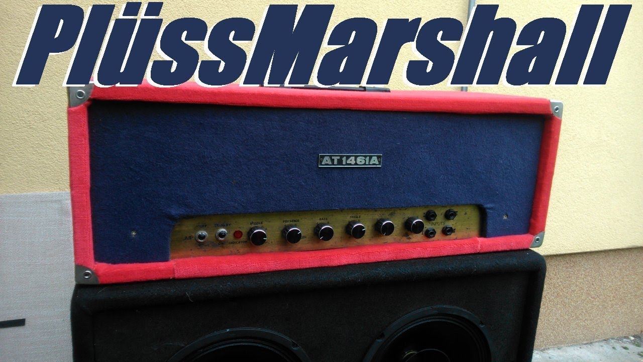 PlüssMarshall, avagy házilag egy csöves gitárerősítőt.