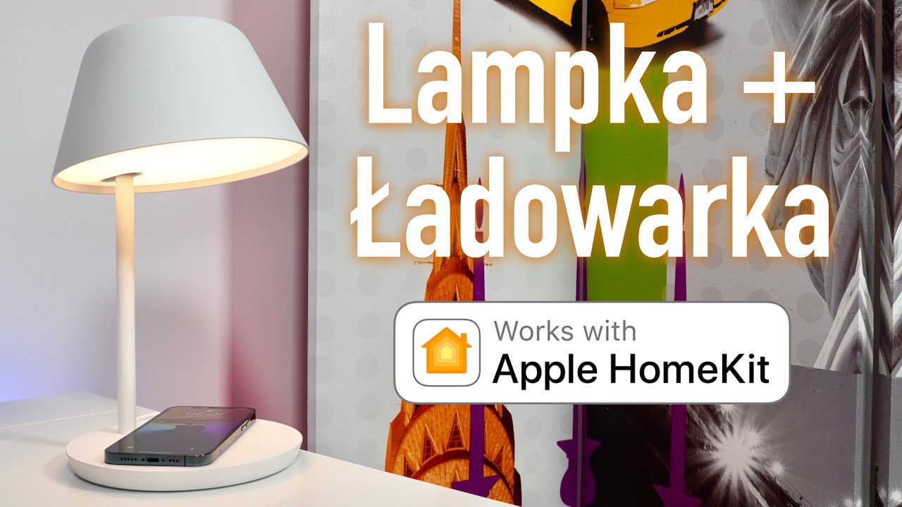 Yeelight Bedside Lamp Pro z HomeKit! Recenzja smart lampki nocnej z ładowarką indukcyjną.