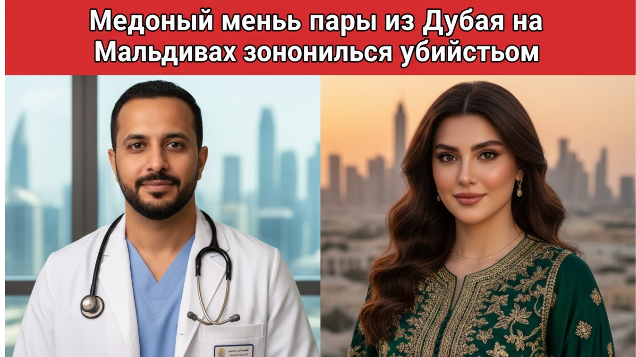 Врач из Дубая убил свою жену во время медового месяца на Мальдивах!настоящее преступление