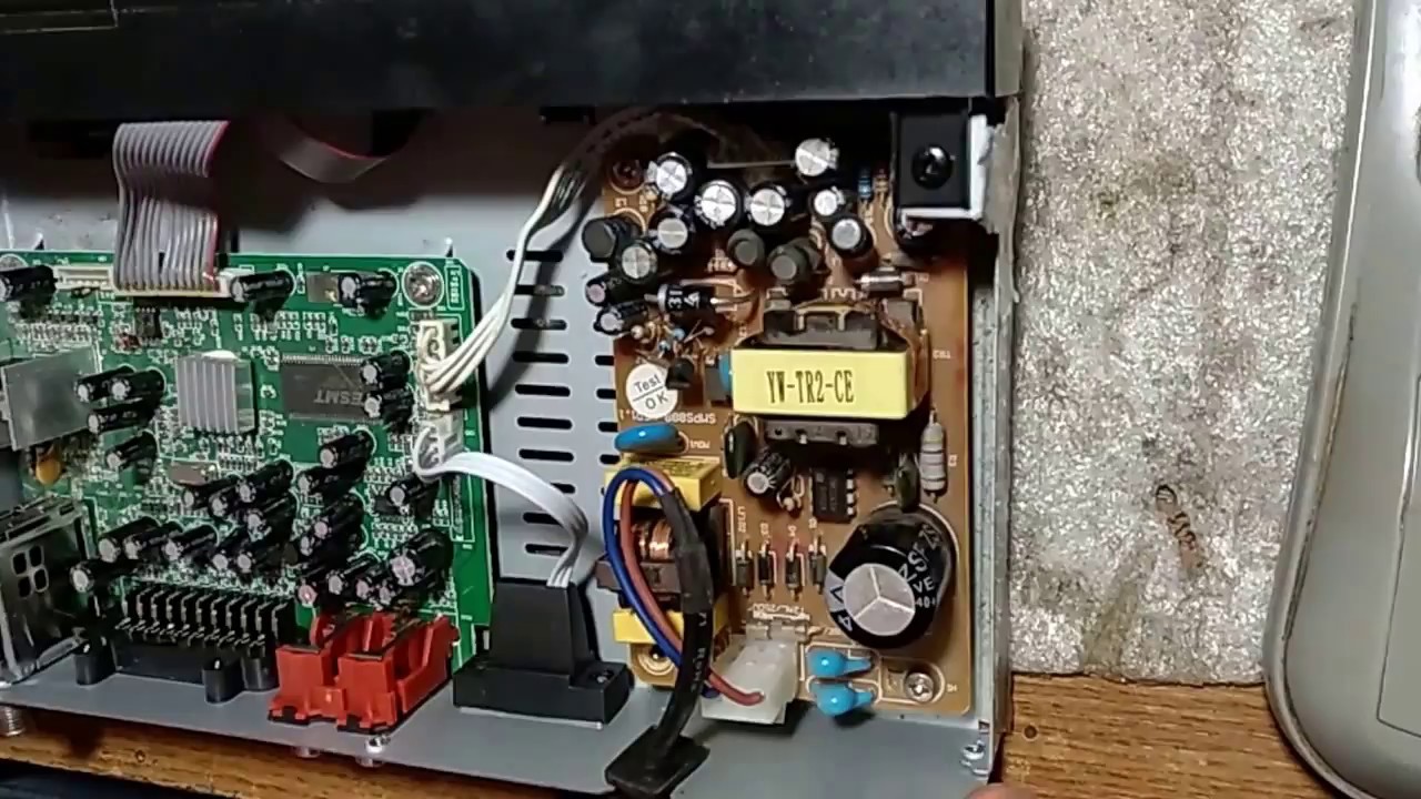 Ремонт Спутникового тюнера Eurosky 4100с (блымает)