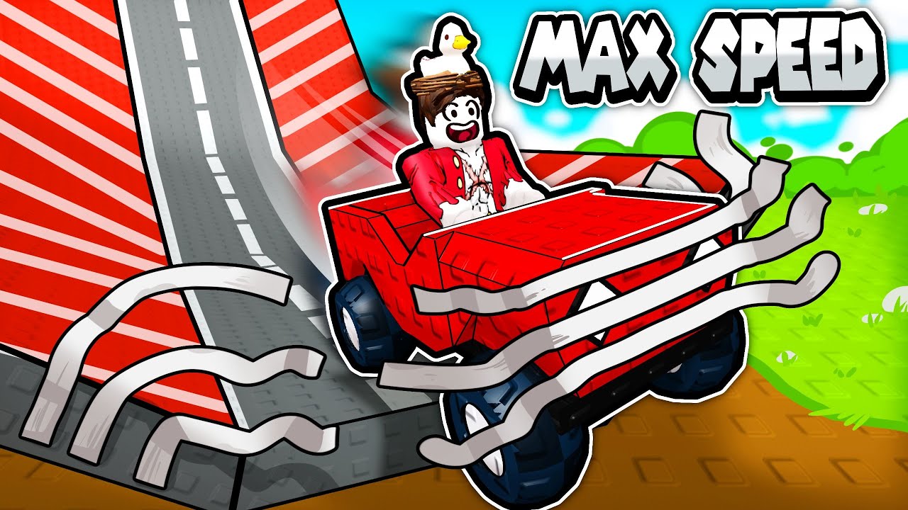 I hit MAX SPEED and BEAT Roblox Duct tape challenge