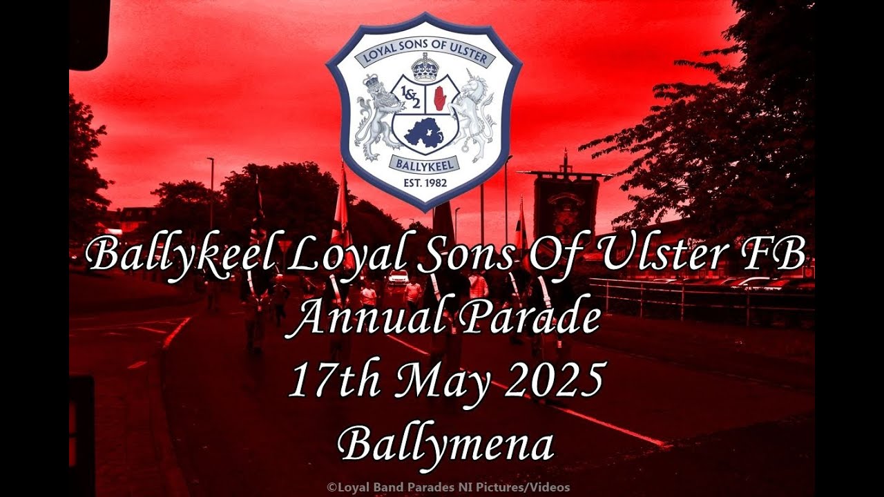 Ballykeel Loyal Sons Of Ulster Flute Band (Full Parade) 17/05/25