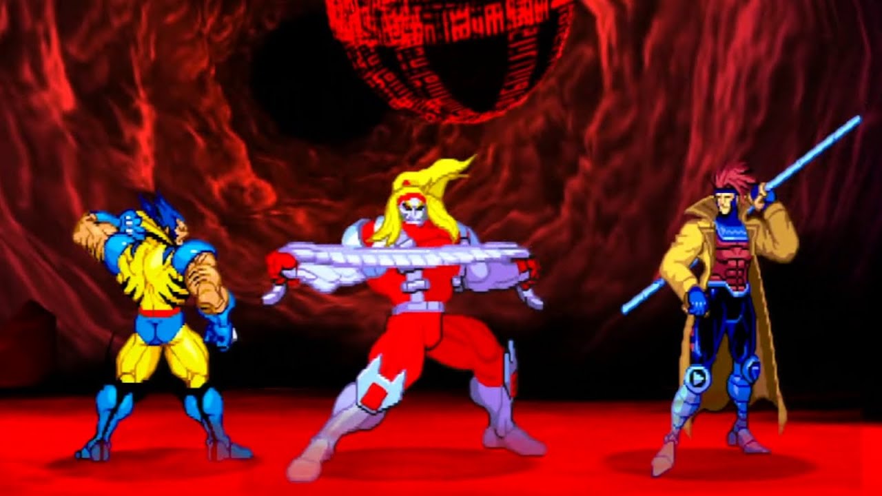 Marvel VS Capcom 2 - Wolverine/Omega Red/Gambit - Expert Difficulty Playthrough