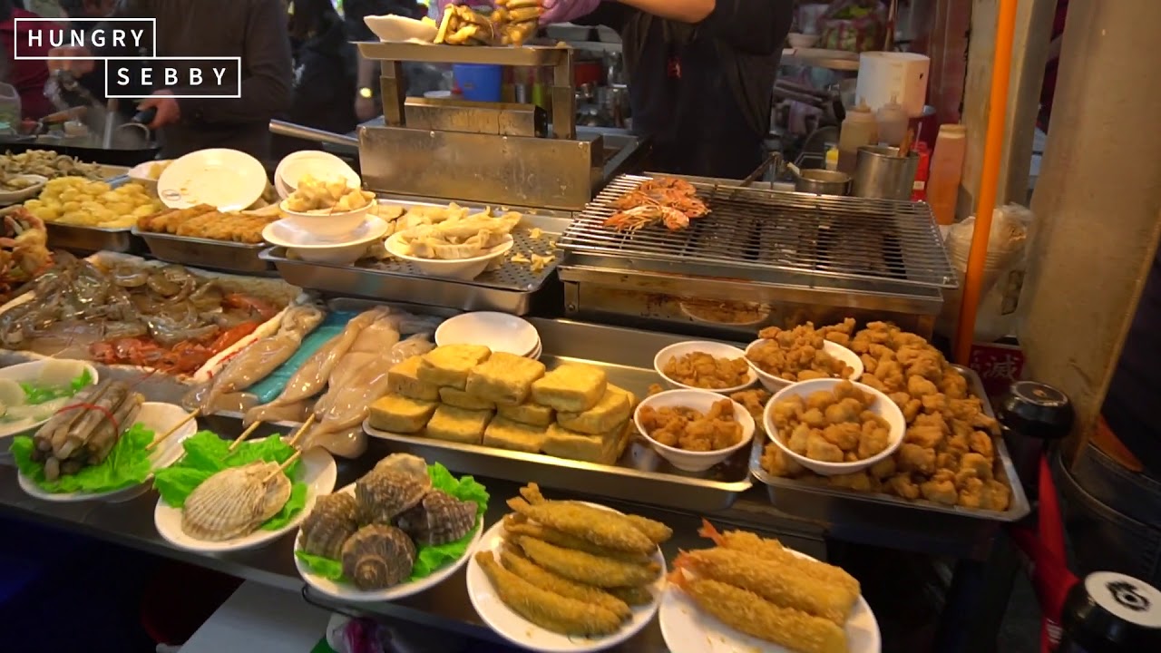 Shilin Night Market Tour in Taipei, Taiwan ( 士林夜市)