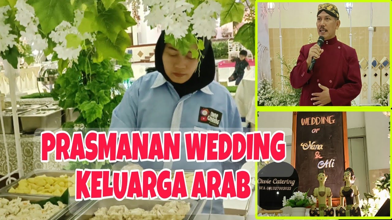 MENU PRASMANAN WEDDING DI GEDUNG‼️BANYAK ORANG ARAB