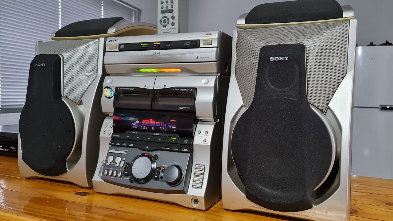 Mini System Sony GRX8 (Apresentação)
