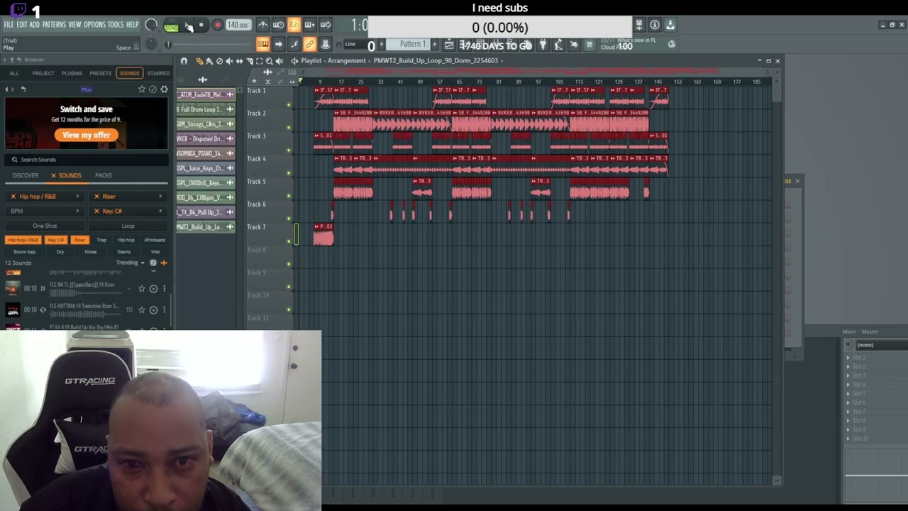 IF THIS Beat IS MID I'll END STREAM 😭 (Part 4/13)