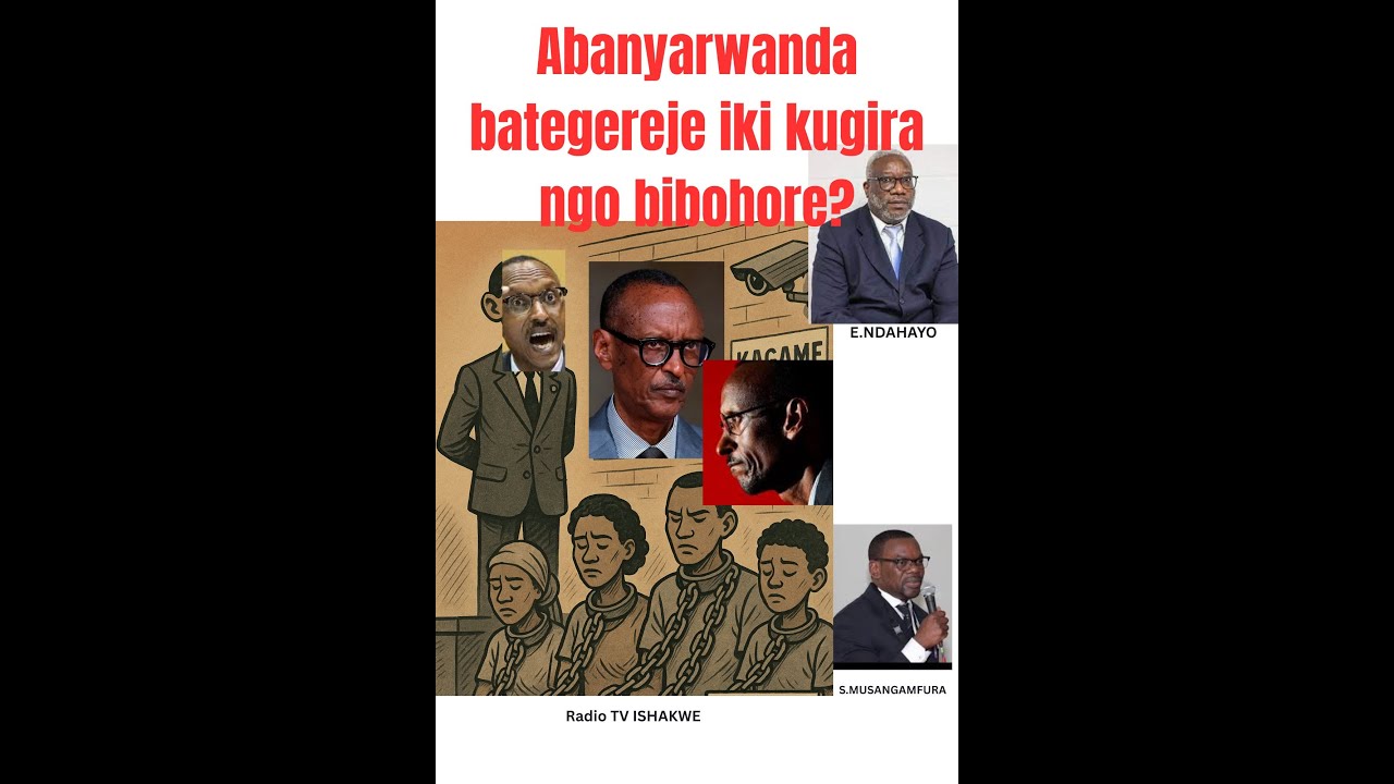 Abanyarwanda bategereje iki kugira ngo bibohore