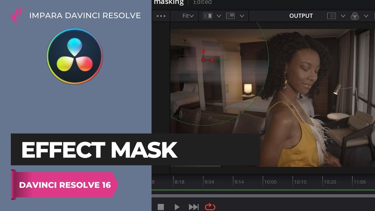 Effect Mask | Fusion | Davinci Resolve ITA
