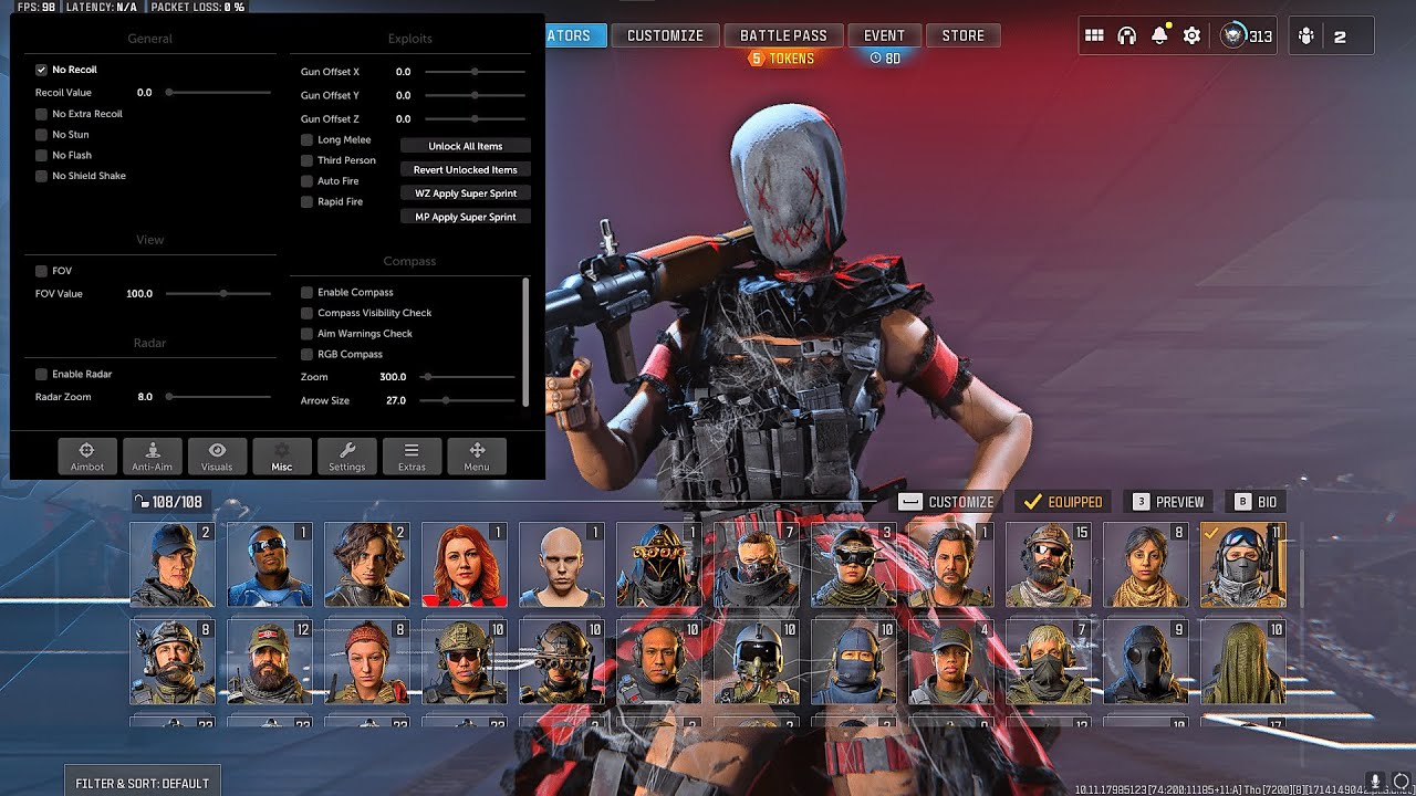 ⭐NEW⭐ WARZONE 3 / MW3 UNLOCK ALL TOOL! UNLOCK ALL CAMOS, OPERATORS AND MORE!⭐