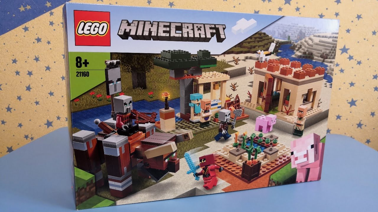 LEGO MINECRAFT 21160 Патруль разбойников // Обзор набора