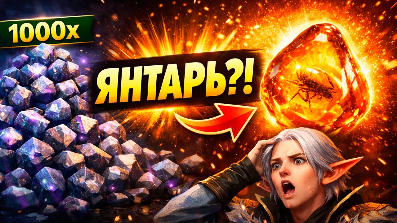 Я ОТКРЫЛ 1000 ТАИНСТВЕННЫХ КАМНЕЙ В LINEAGE 2… ВОТ КАКОЙ ЯНТАРЬ ВЫПАЛ 😱