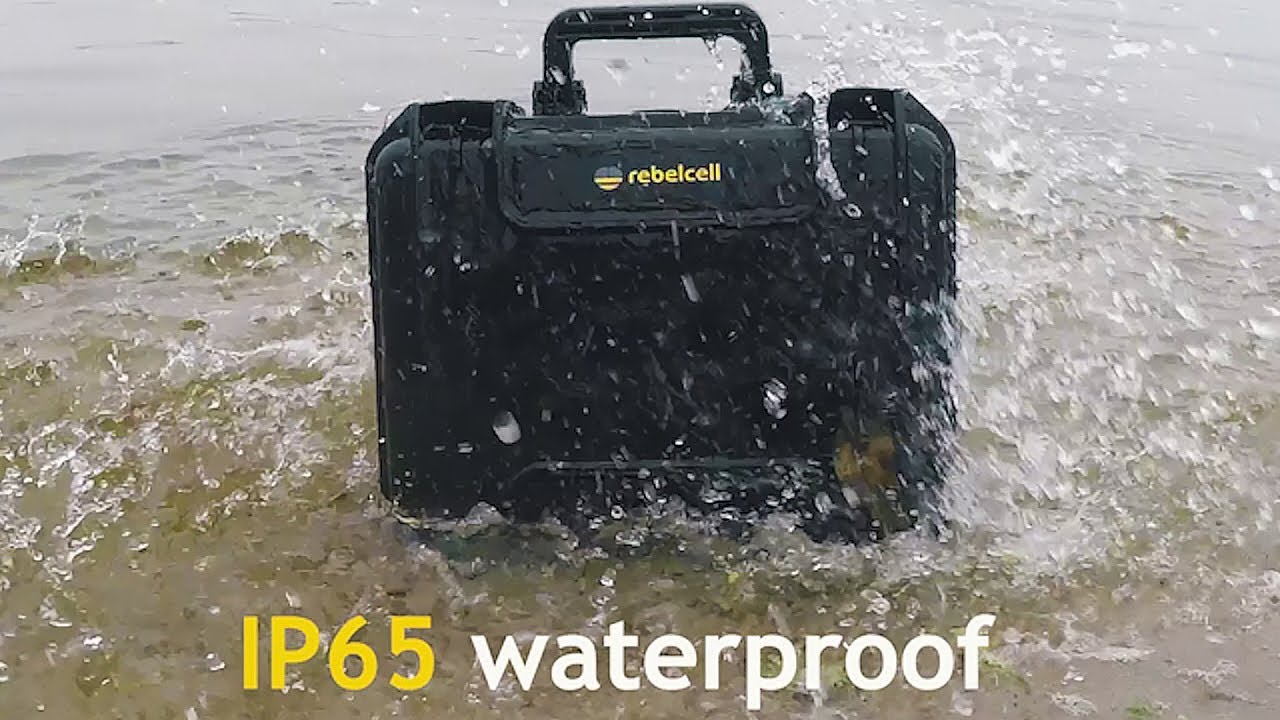 Die Outdoorbox von Rebelcell - wasserdichte Stromversorgung für Angler