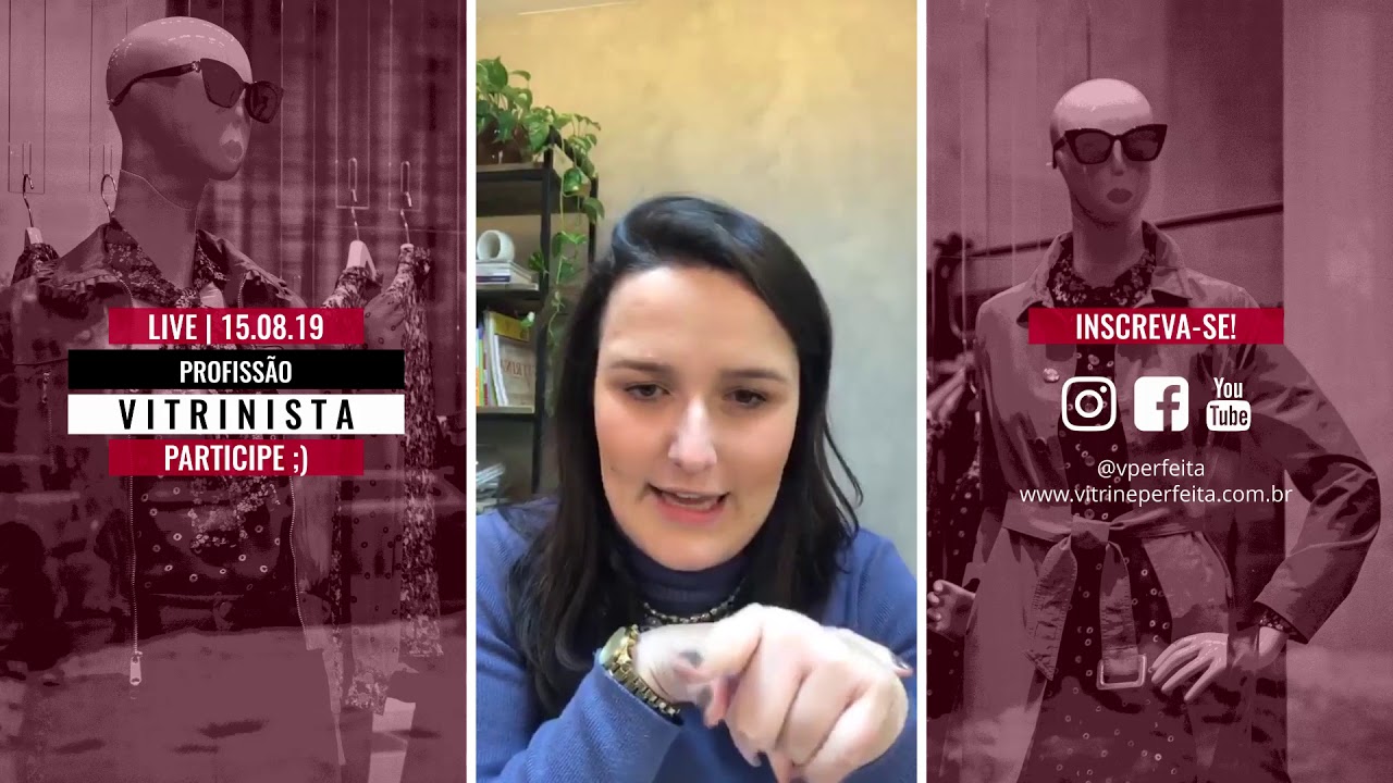 PROFISS&Atilde;O VITRINISTA - Quanto Ganha Um Vitrinista? [Parte 2] | LIVE VITRINE PERFEITA