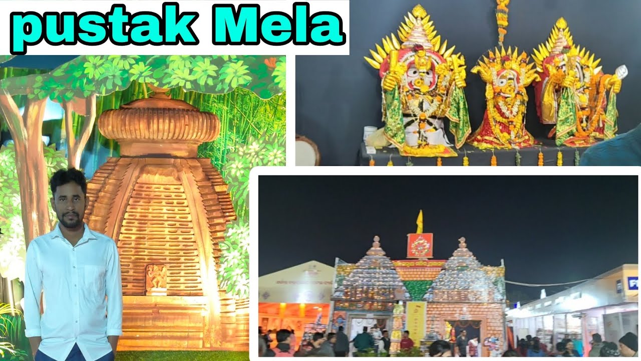 Pustak Mela #vlog #mrmangu #newvlog #odiavlog 