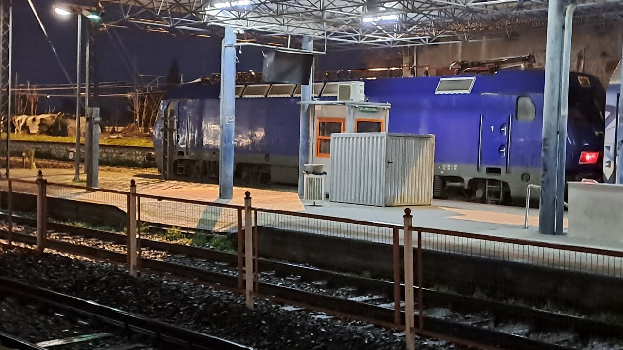 Suburban trains in Larissa Station (08/02/2026)