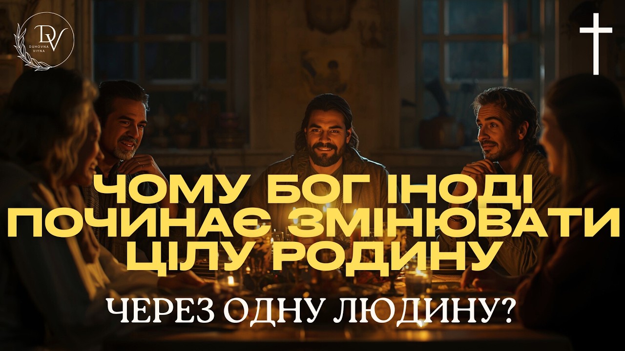 Чому Бог іноді починає змінювати цілу родину через одну людину?