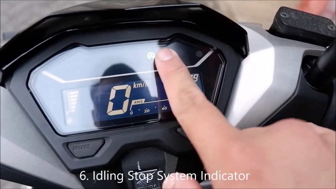 Kecil Tapi Lengkap! Review Speedometer Honda All New Vario 150 2018