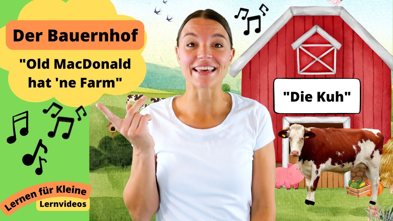 Der Bauernhof - Tiere kennen lernen und Lieder singen mit Miss Josi - f&uuml;r Babys und Kleinkinder